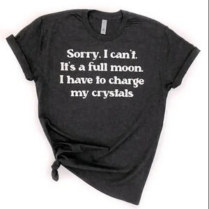 I have to charge my crystals tee